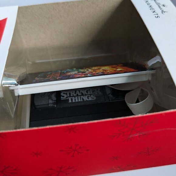 Hallmark Stranger Things Christmas Ornament Retro VHS Tape Style - Picture 9 of 12